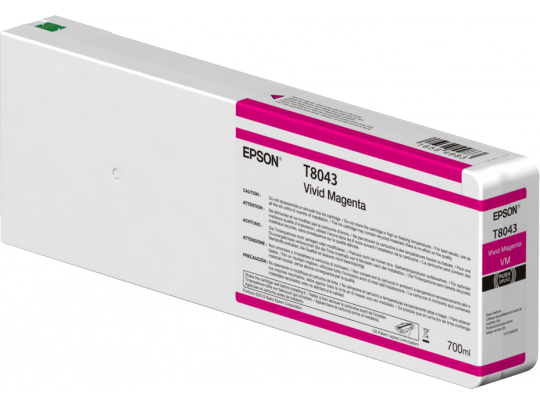 Vivid Magenta T804300 Ultrachrome HDX/HD 700ML