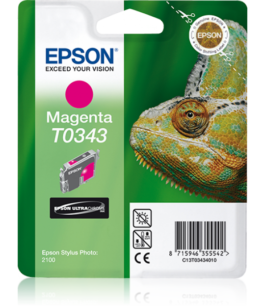 C13T034340 Magenta Ink Cartridge for Stylus Photo 2100