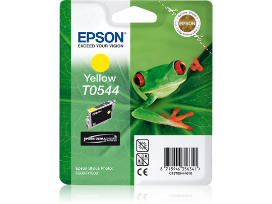 T0544 STYLUS Photo R800/R1800 Yellow Cartridge