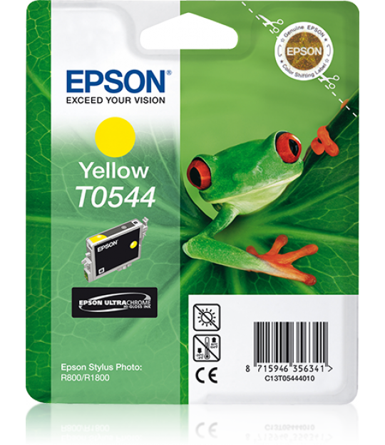 T0544 STYLUS Photo R800/R1800 Yellow Cartridge