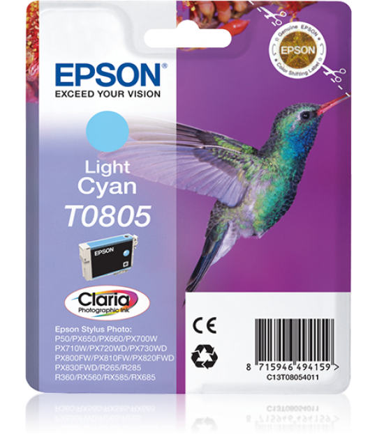 T0805 Light Cyan Ink Cartridge