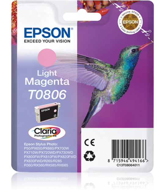 T0806 Light Magenta Ink Cartridge