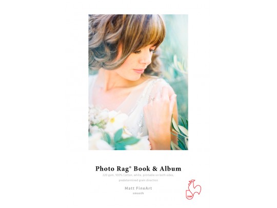 Photo Rag® Book & Album 220 gsm A4 eske 20 ark			