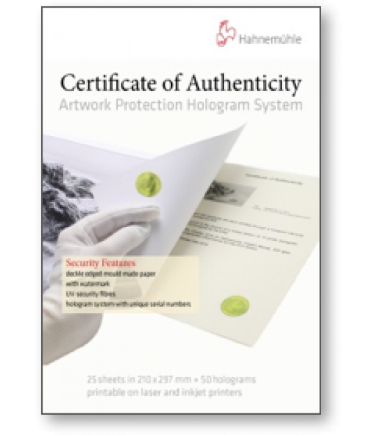 Certificate of Authenticity		